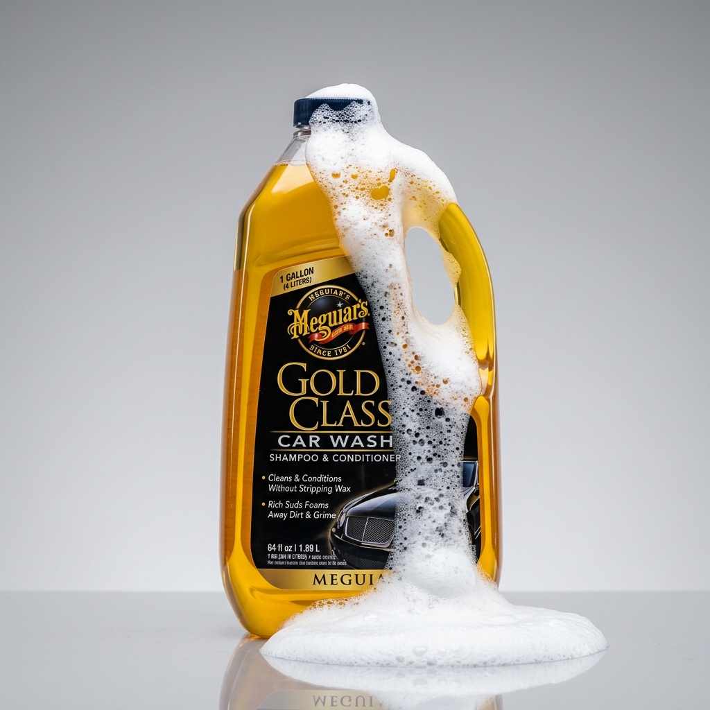 Meguiars Gold Class Car Wash Shampoo &amp; Conditioner (1.89L)  - Doorstep Car Wash &amp; Auto Detailing Lucknow